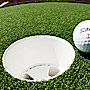 installed artificial putting greens cup image