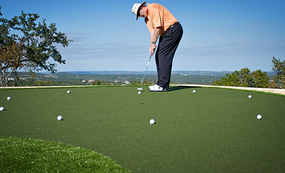 image of mid-range putts instruction